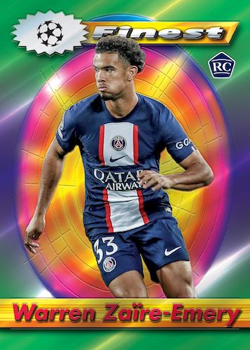 2022-23 Topps Finest Flashbacks UEFA Soccer Cards Checklist and Team Lists 3