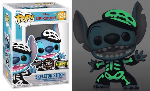 Skeleton Stitch #1234 - Disney Lilo & Stitch - Funko Pop! Vinyl