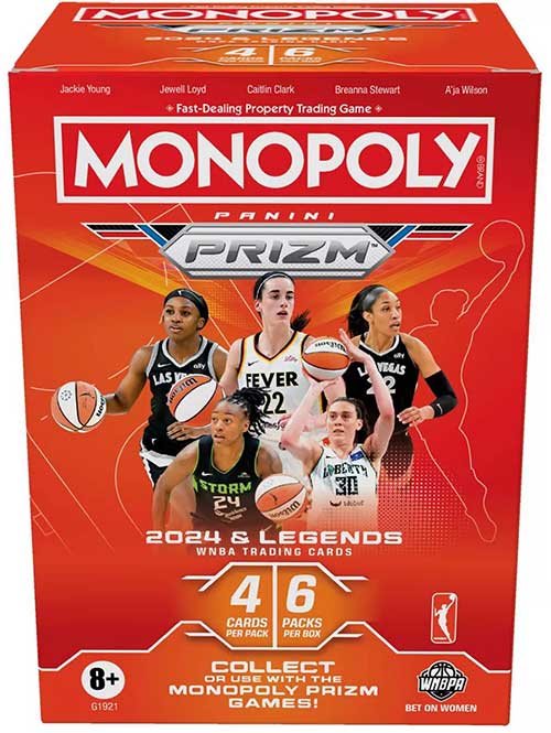 2024 Panini Prizm Monopoly WNBA Basketball Set Review and Checklist