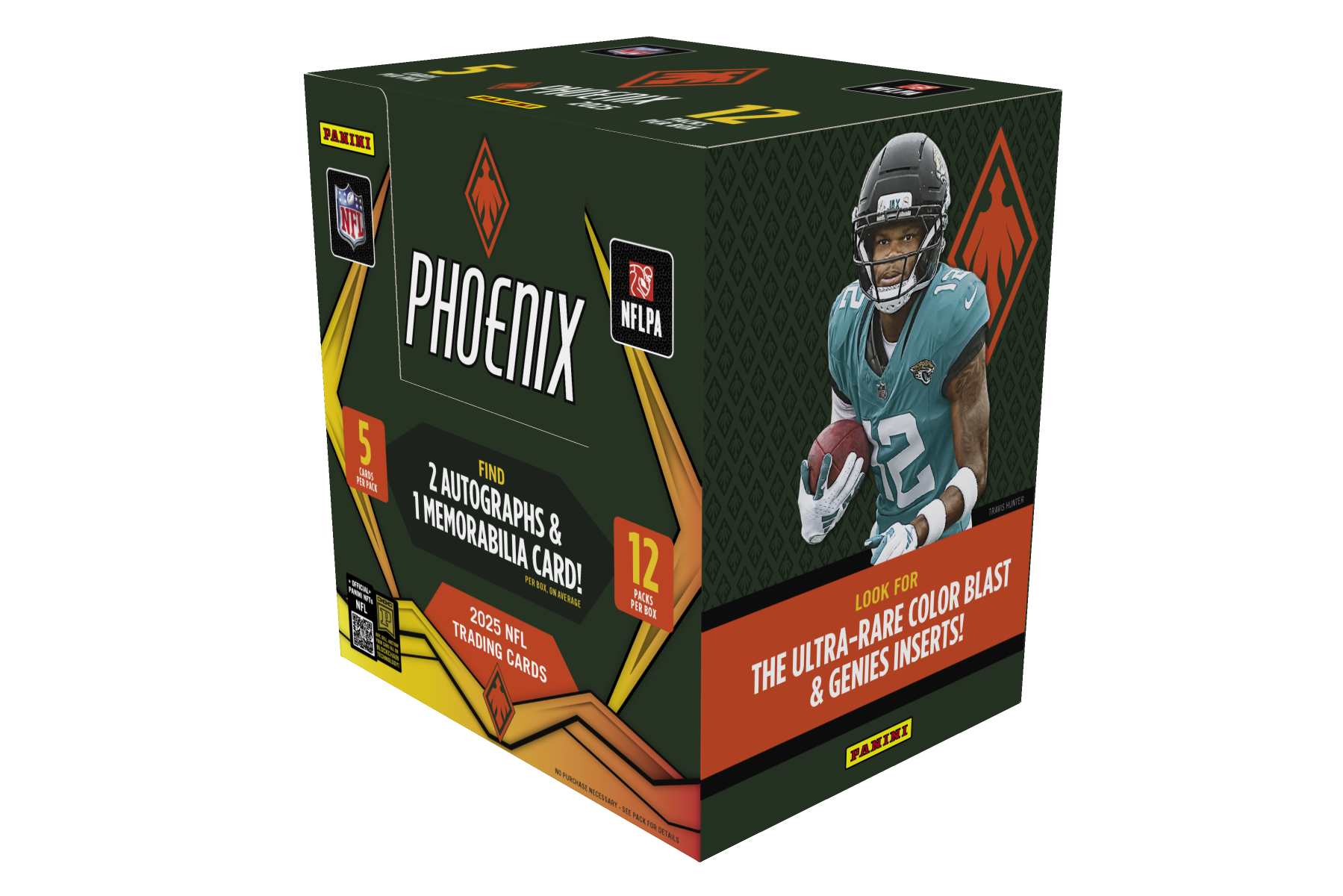2025 Panini Phoenix NFL Trading Card Box Set Review and Checklist