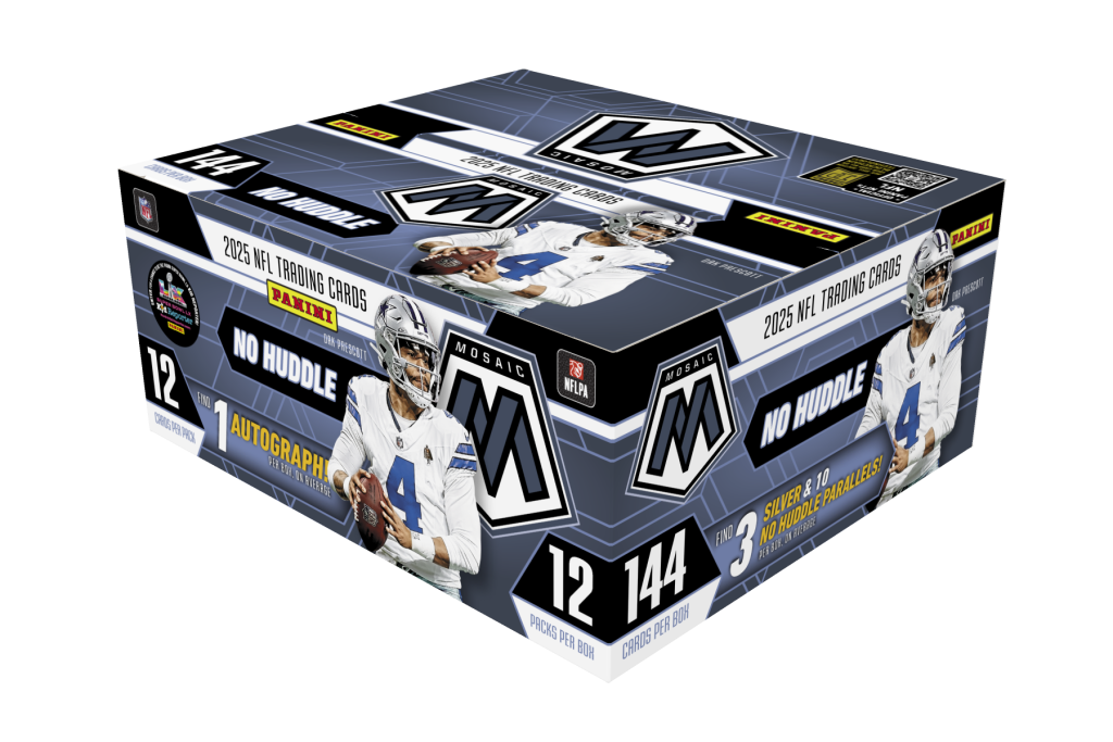 2025 Panini Mosaic No Huddle Football Set Review and Checklist
