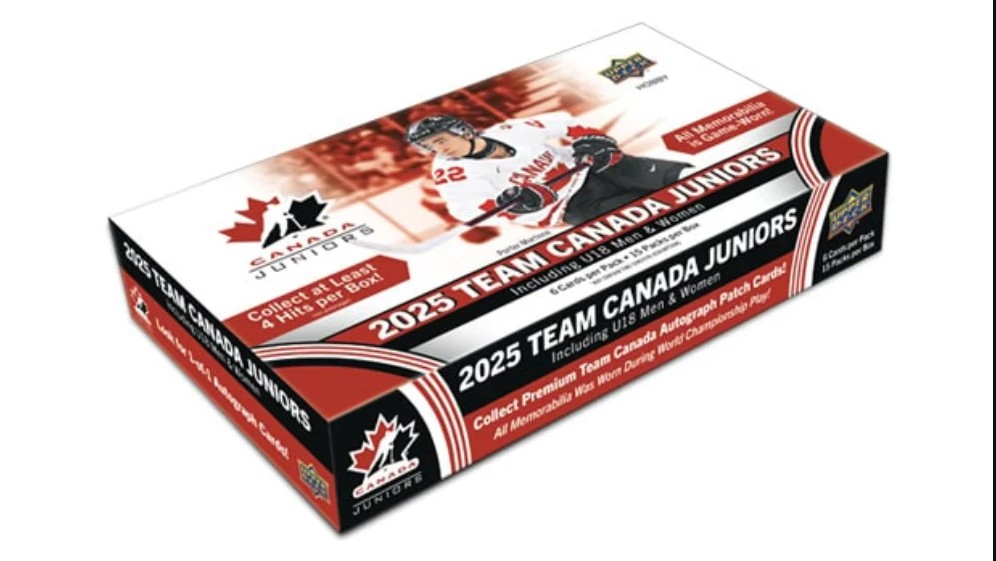 2025 Upper Deck Team Canada Juniors Hockey Set Review and Checklist