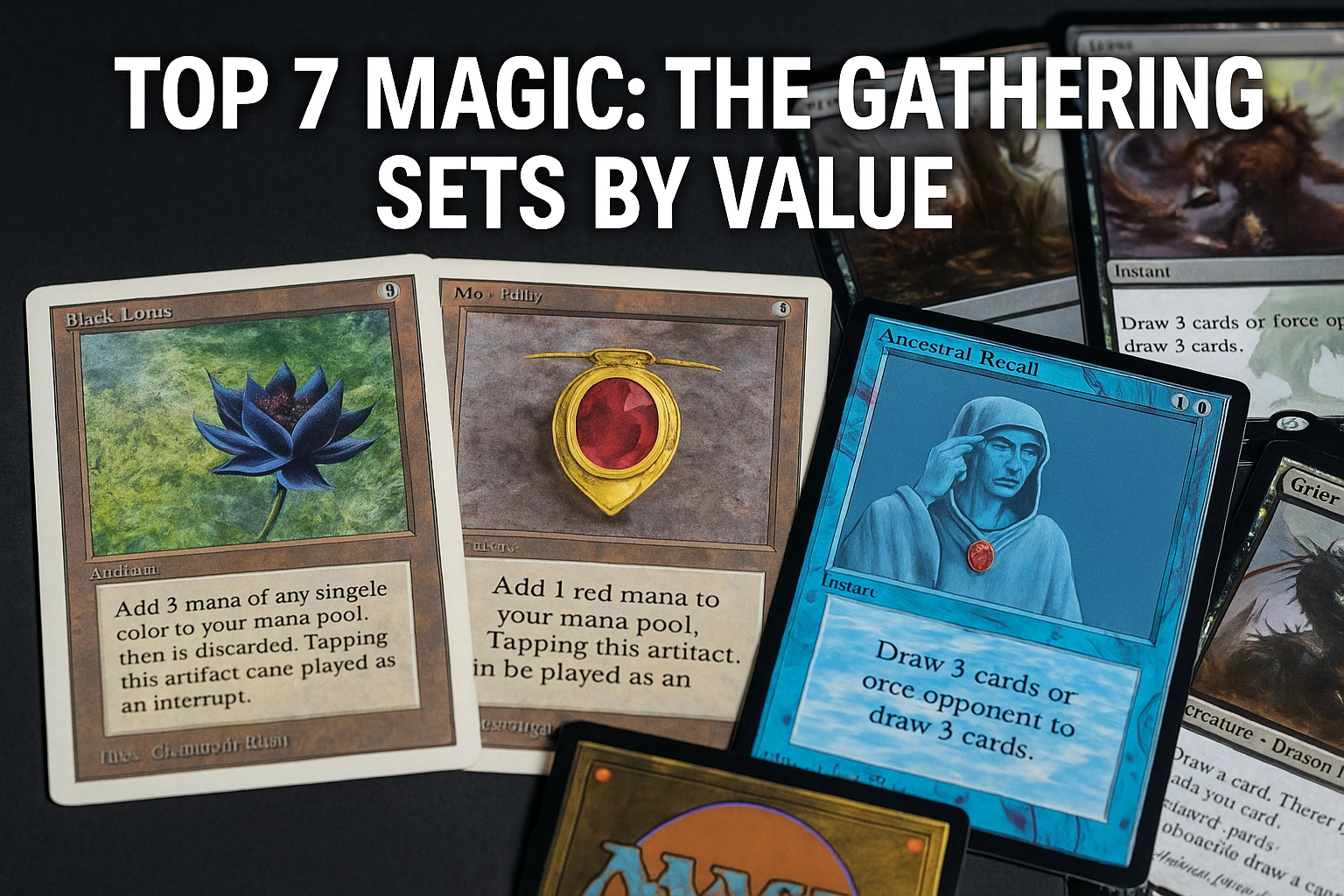 7 Most Valuable MTG Sets Collectors Must Know 1