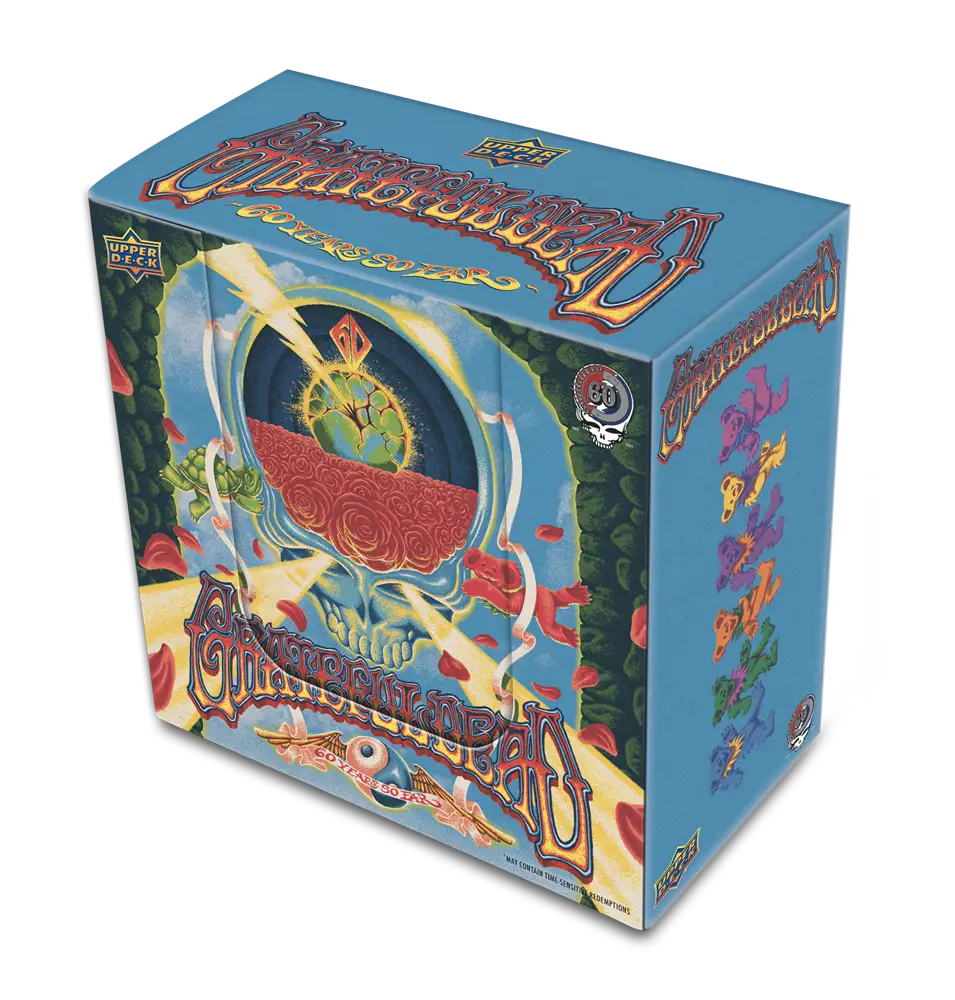 Upper Deck Grateful Dead - 60 Years So Far... A Visual Trip Box Set Review and Checklist