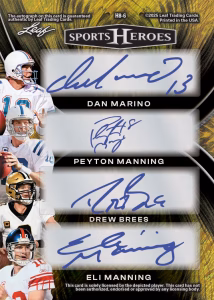 2026 Leaf Sports Heroes Set Review and Checklist 25