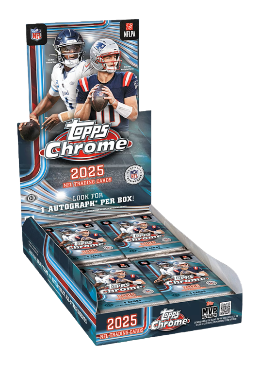 2025 Topps Chrome Football Set Review and Checklist